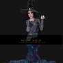 WItchy Witch 3D rendered Character - Overlay