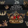 Crowns - 3D rendered Overlays