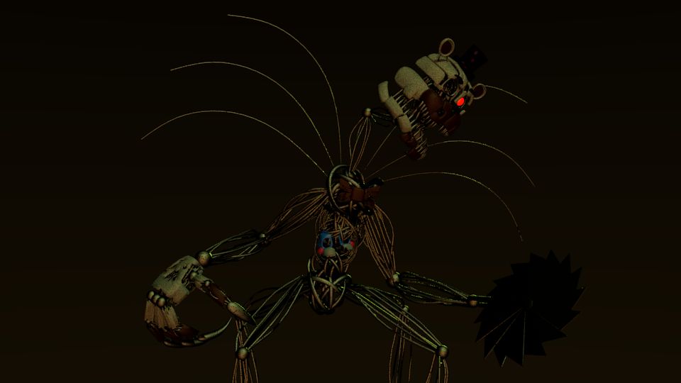 Stylized Molten Freddy Model +Molten BonBon V3 : r/fivenightsatfreddys