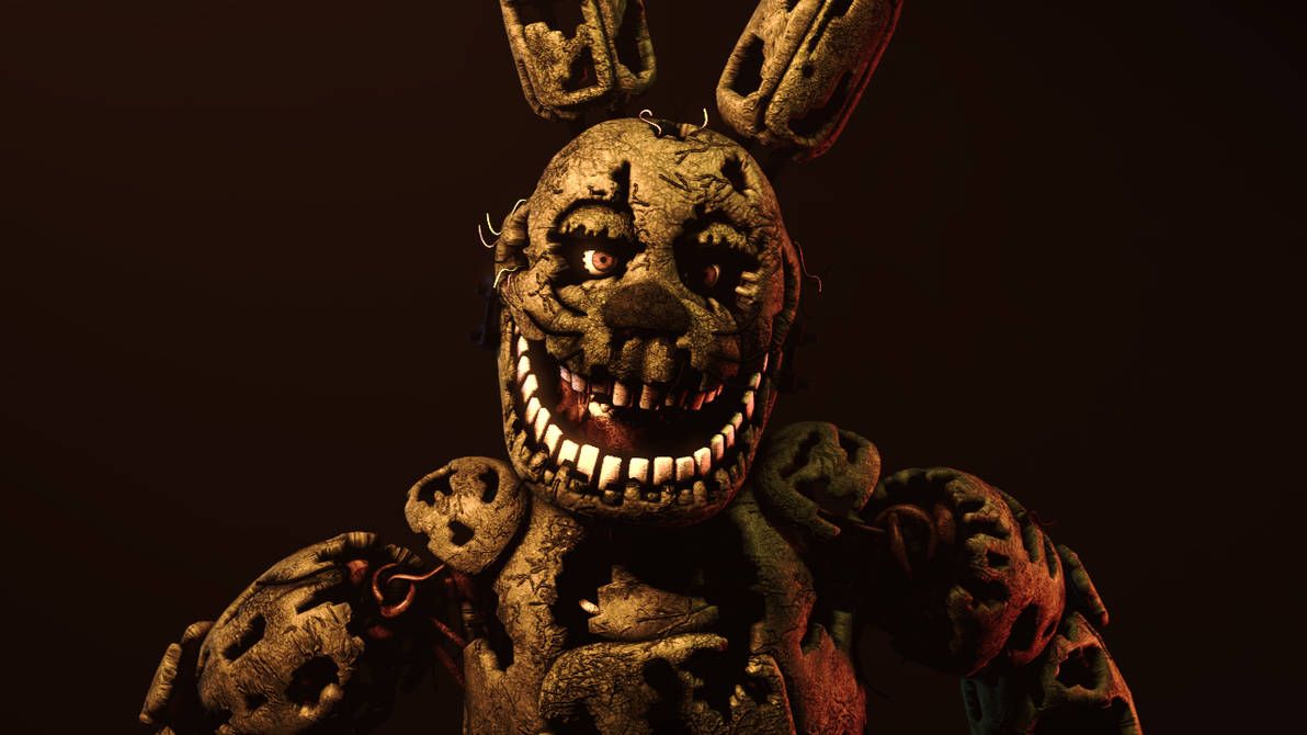 (BLENDER/SFM) Stylized Springtrap V3 release! by Torres4 on DeviantArt