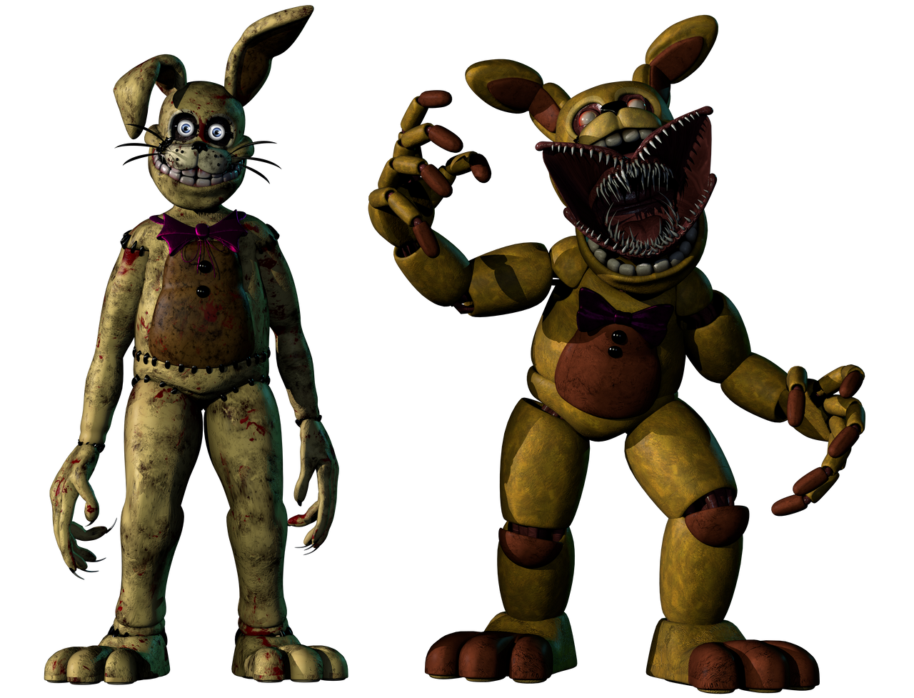 Into The Pit Springbonnie V5 and V6 RELEASE by Torres4 on DeviantArt