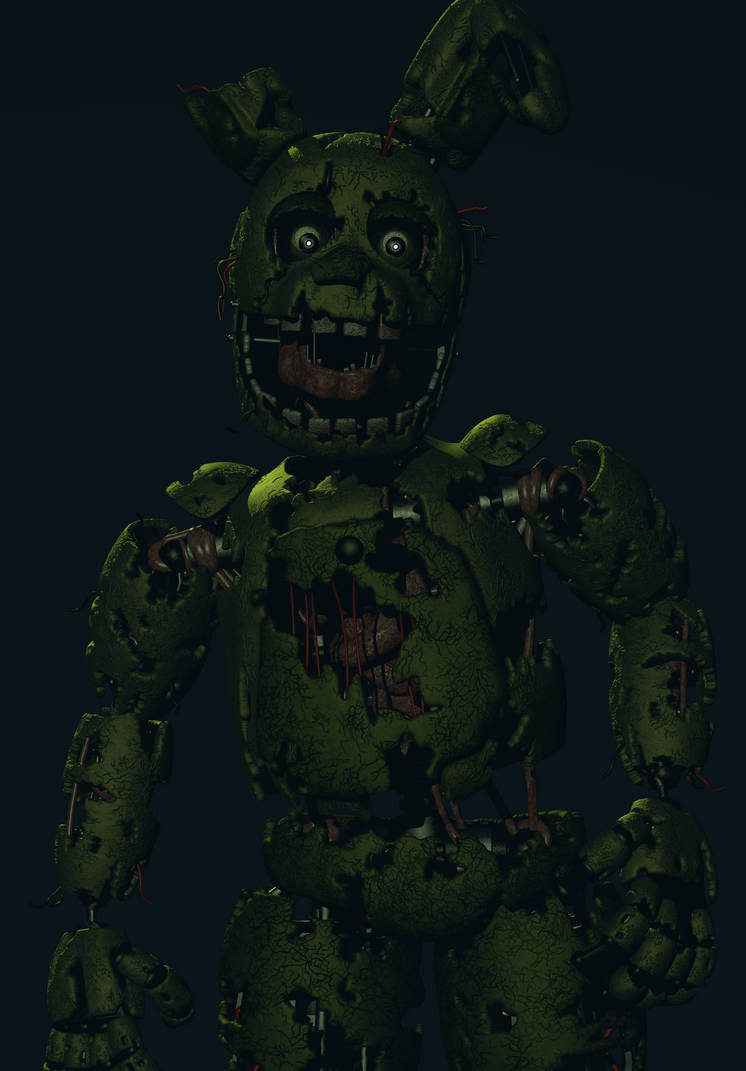 Spring Trap Version Springtrap v17.3 Render (model) by Torres4 on DeviantArt