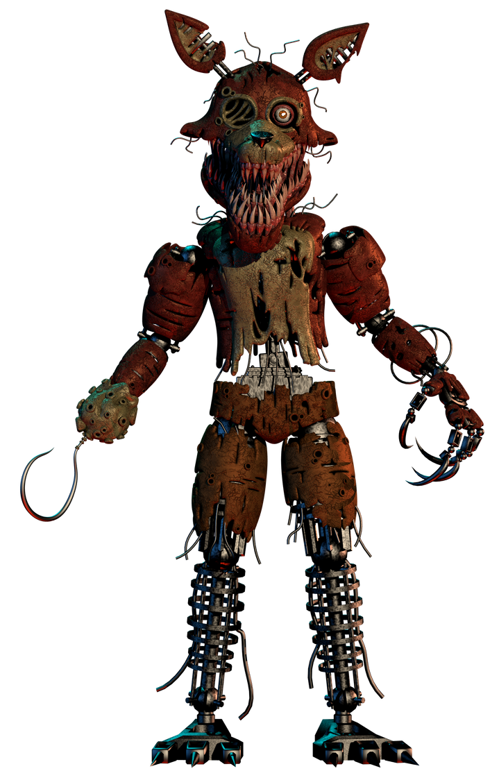 Twisted Foxy full body (model) by Torres4 on DeviantArt