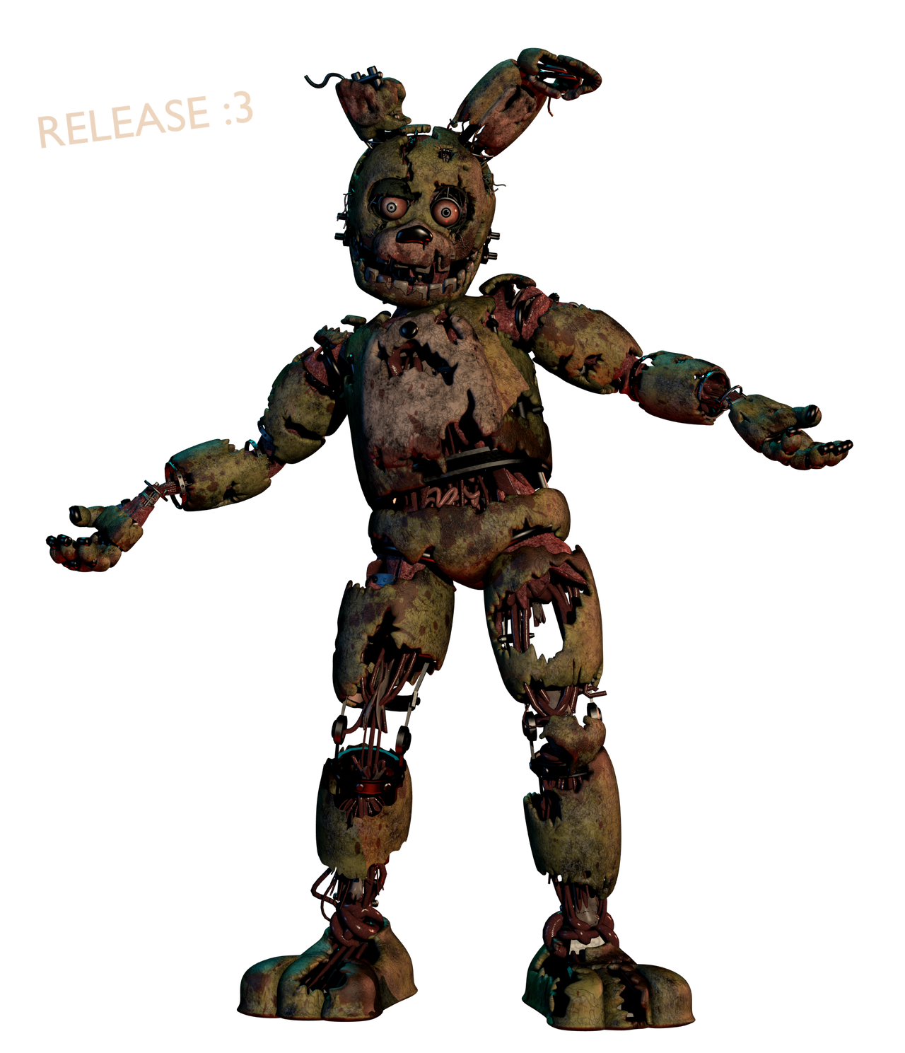 Spring Trap Db FNAF STV18/TTO SPRINGTRAP release by Torres4 on DeviantArt