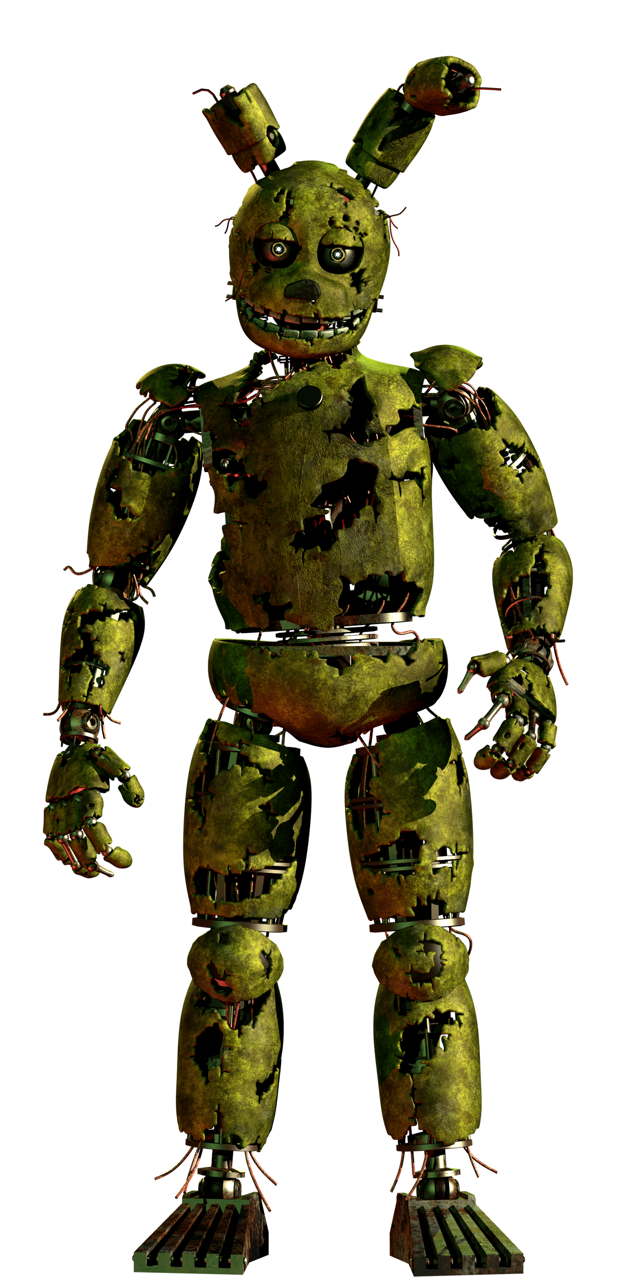 Spring Trap Beta Design Modernized 2015 Springtrap Model by Torres4 on DeviantArt