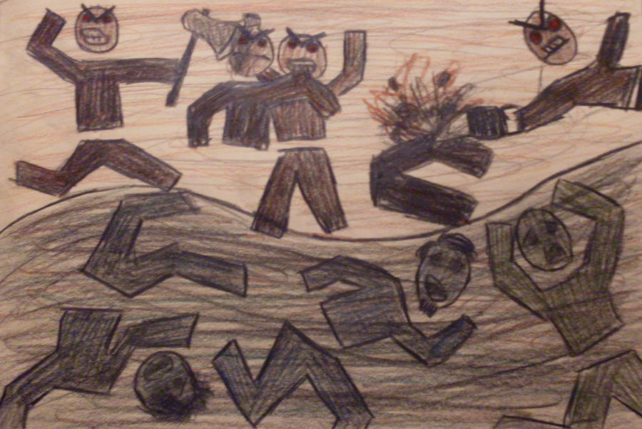 Dante's Inferno- 5th circle by jozaud on DeviantArt