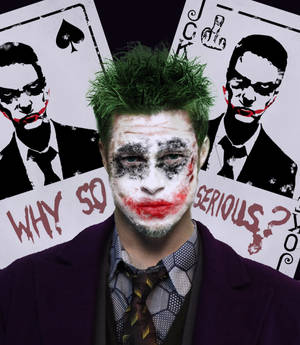 Tyler Durden as Joker