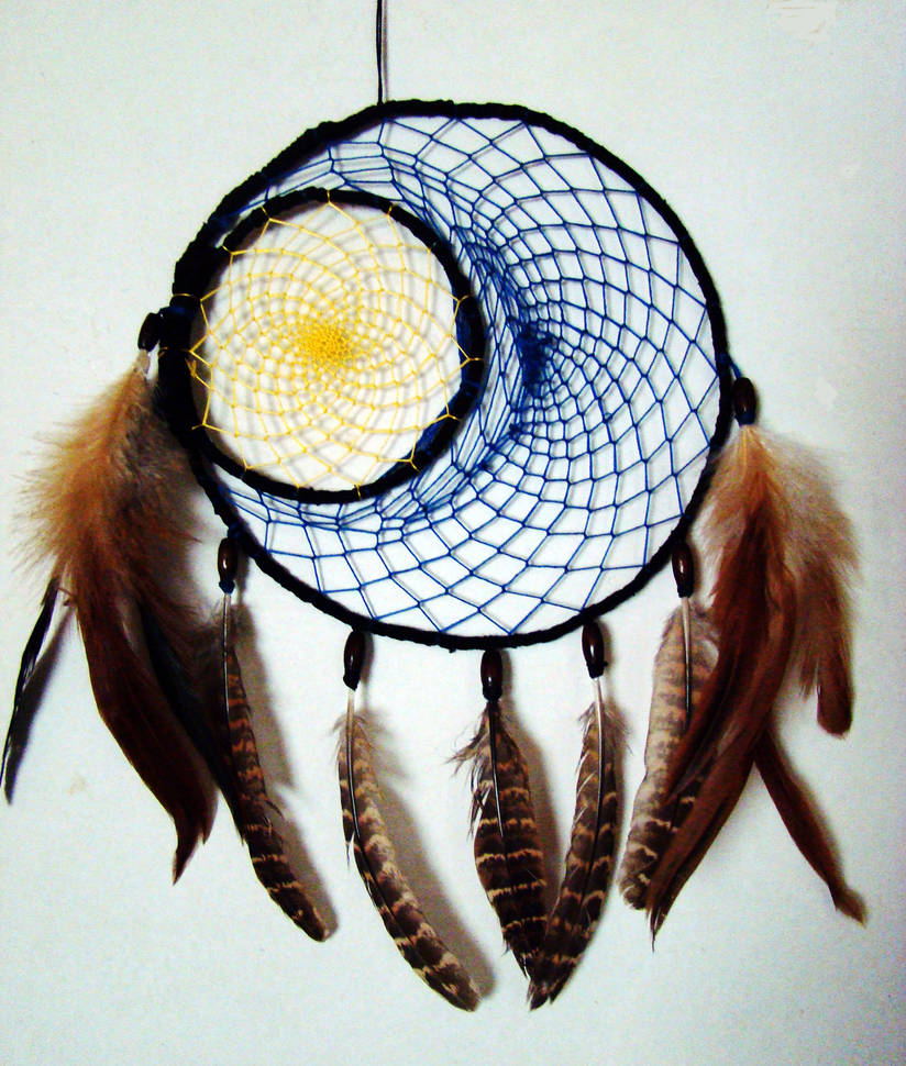 Sun and Moon Dreamcatcher by silvia-kranjec on DeviantArt