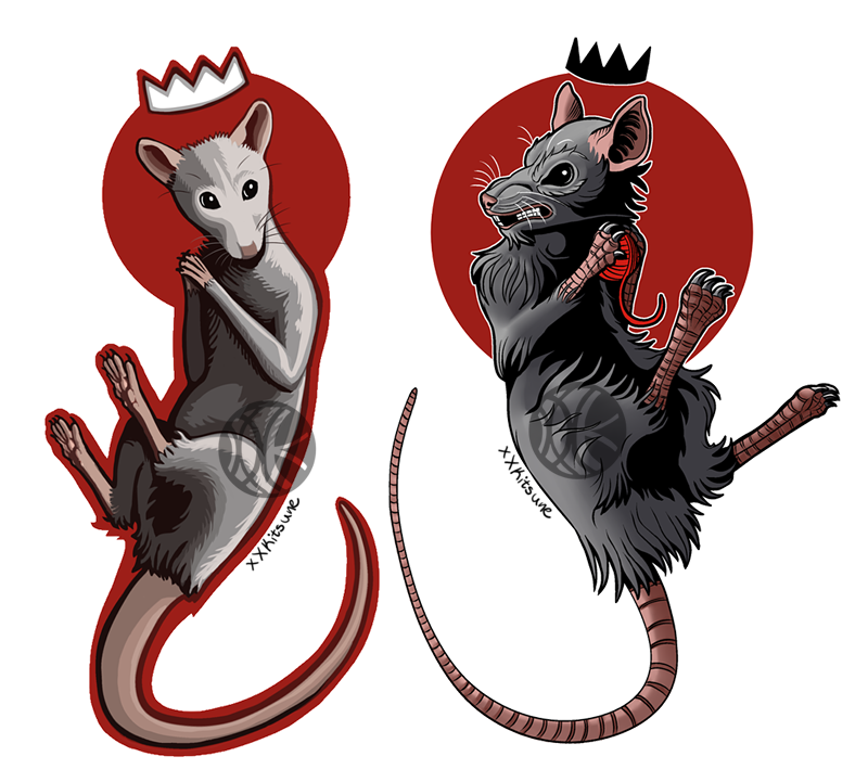Rat king tattoo by xxkitsune-adoptables on DeviantArt