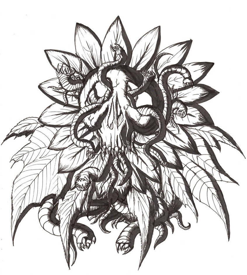 Flower Of Evil by Vlazreus on DeviantArt