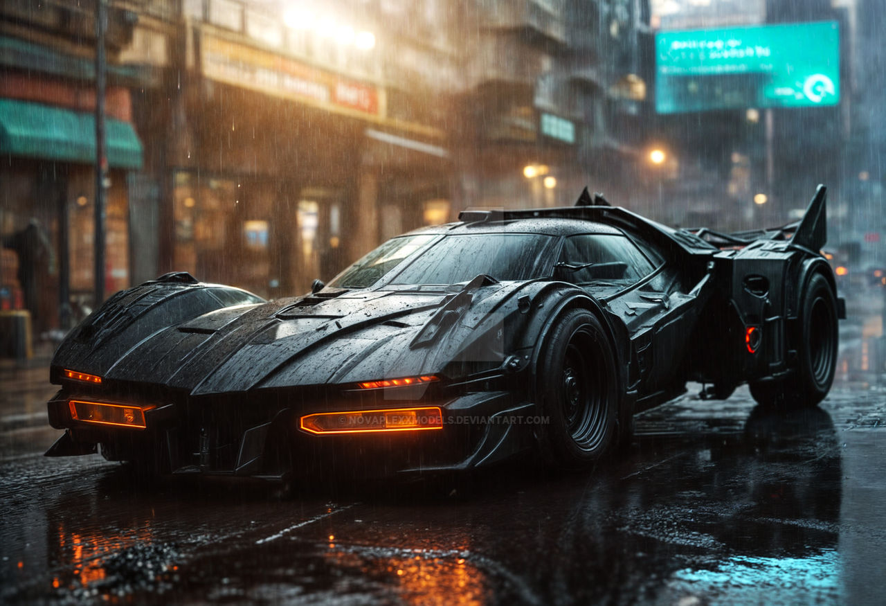 86 Batmobile Cyberpunk Batmobile by novaplexxmodels on DeviantArt