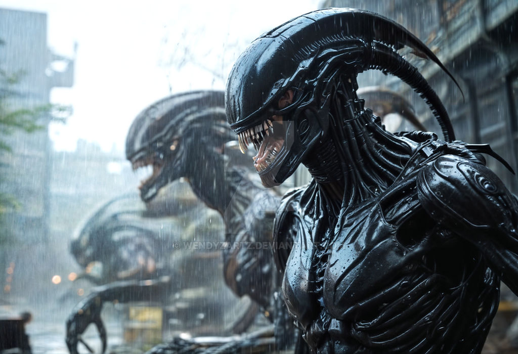 Xenomorphs - Aliens by WendyZArtZ on DeviantArt