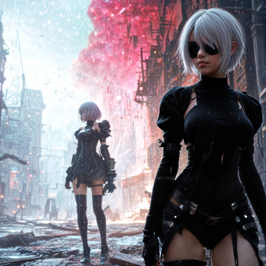 2B NieR Automata By Novaplexxmodels On DeviantArt 2b-nier-automata-by-novaplexxmodels-on-deviantart