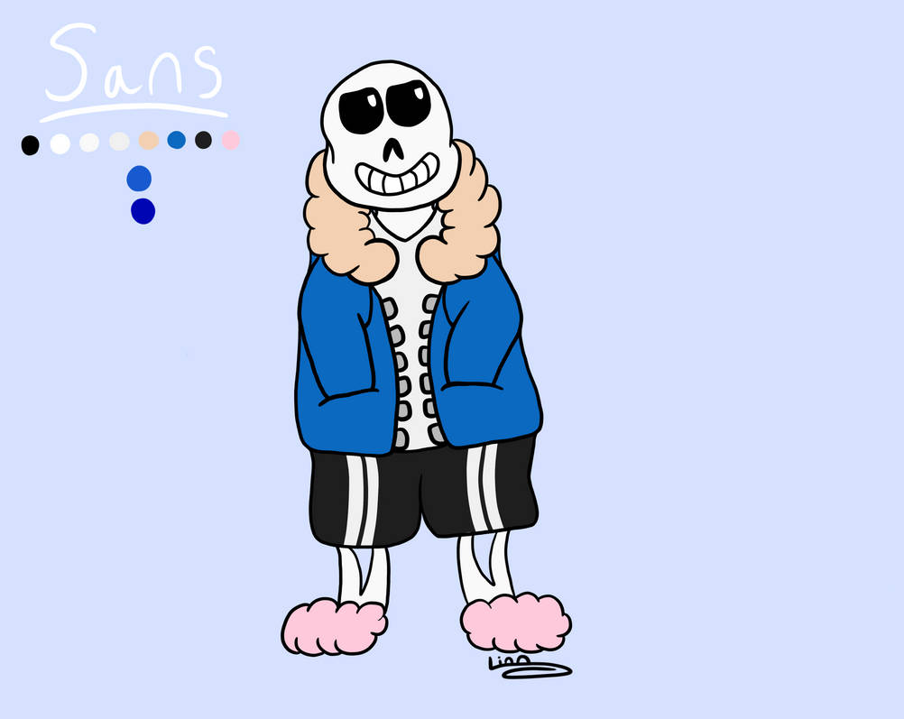 Sans-Reference by Lionblaze03 on DeviantArt