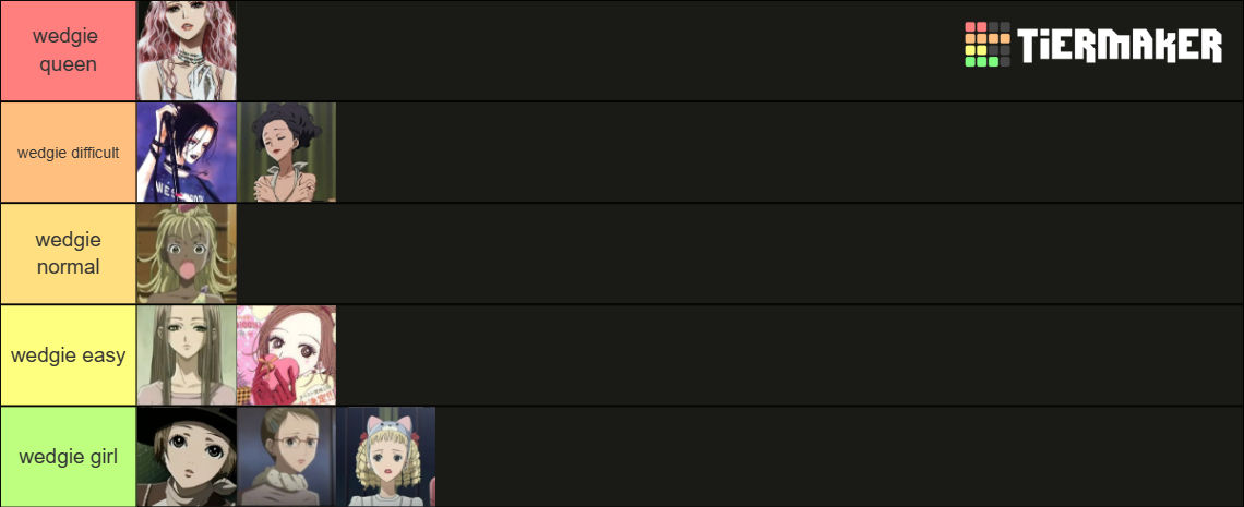 Nana Girls Wedgie Tier List By Nhjlk On Deviantart Nana Girls Wedgie Tier List By Nhjlk On Deviantart