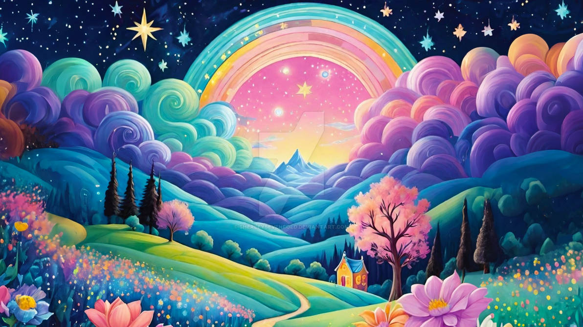 Whimsical World - Desktop Wallpaper by SherleySevenfold on DeviantArt