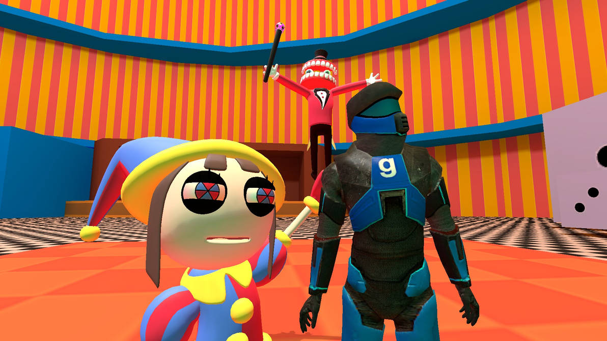 Welcome Gmod Dude to Amazing Digital Circus by Awesomeblasto on DeviantArt