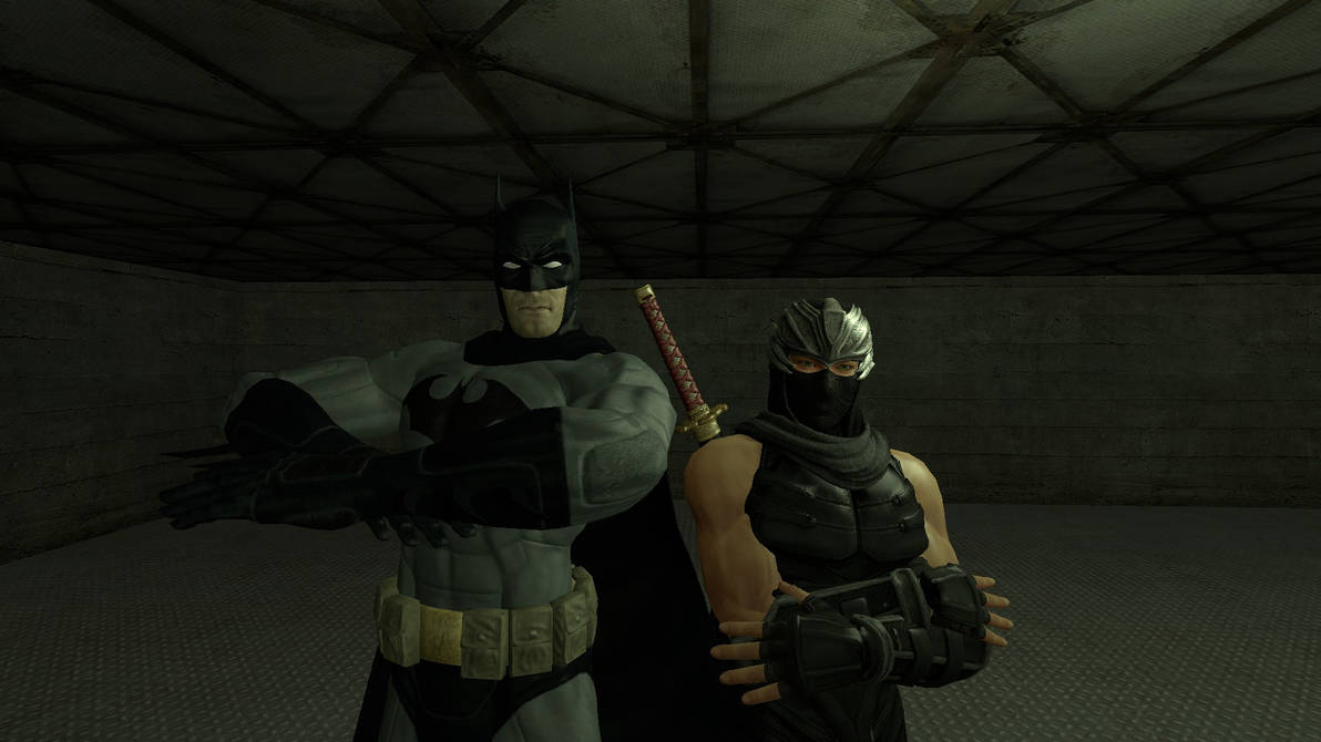 Batman and Ryu Hayabusa by Awesomeblasto on DeviantArt