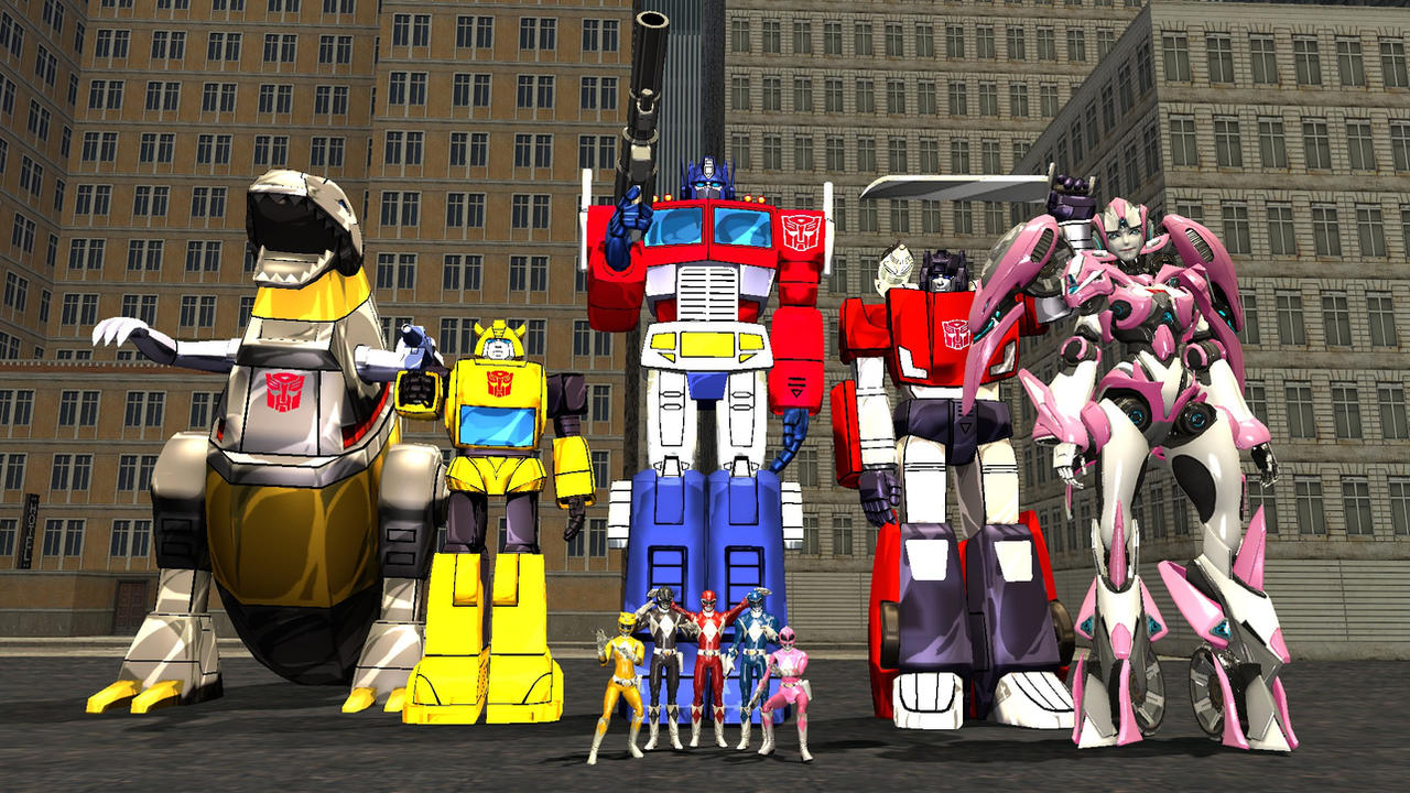 Team Rangers Robot Autobots Rangers by Awesomeblasto on DeviantArt