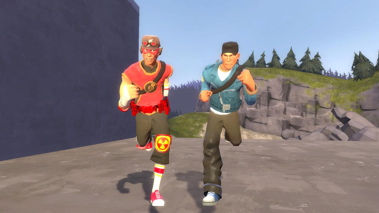 Bonk Boy and Epic Scout