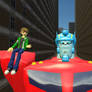 Ben 10 In Transformers Animated