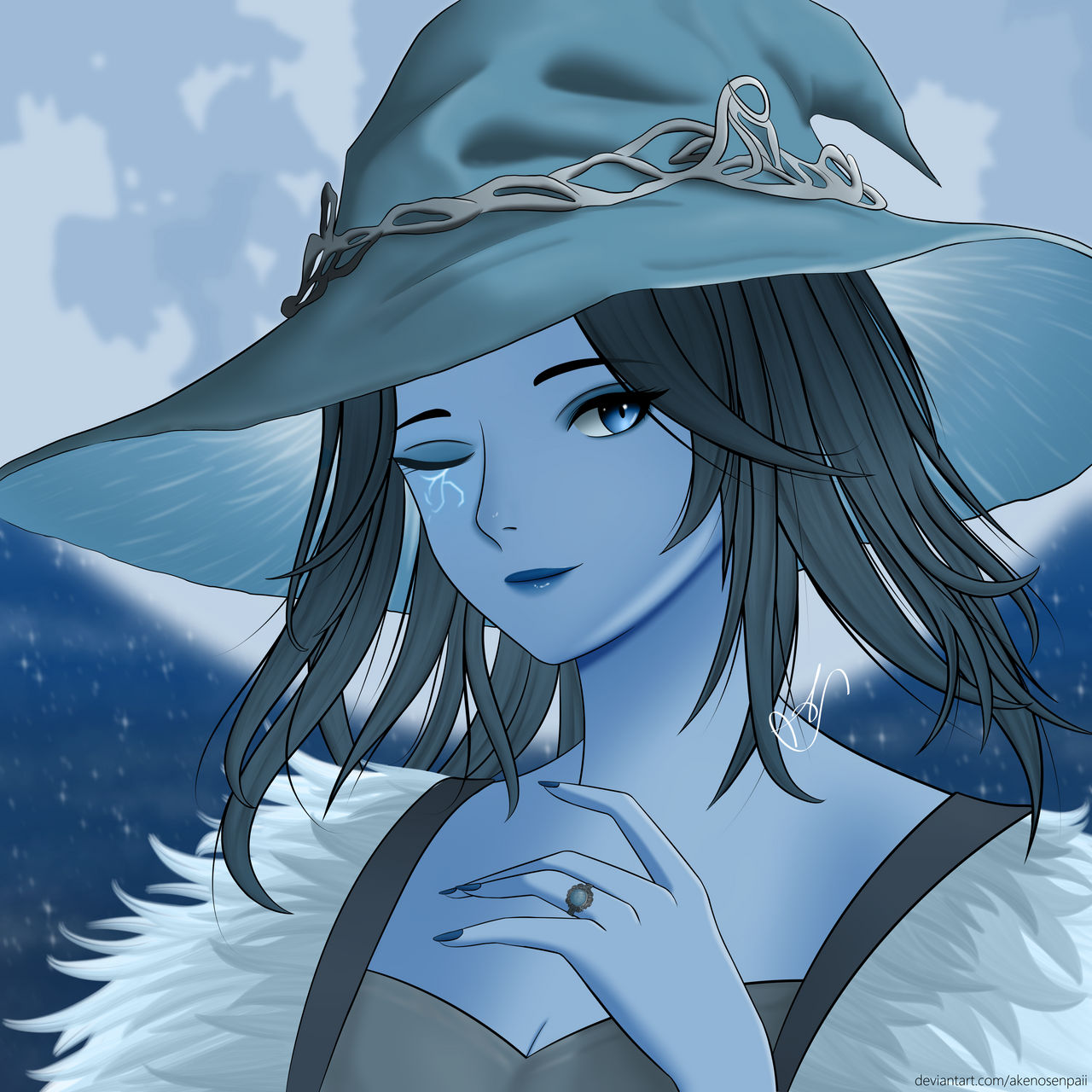 Ranni the Witch (Colored Version) by AkenoSenpaii on DeviantArt