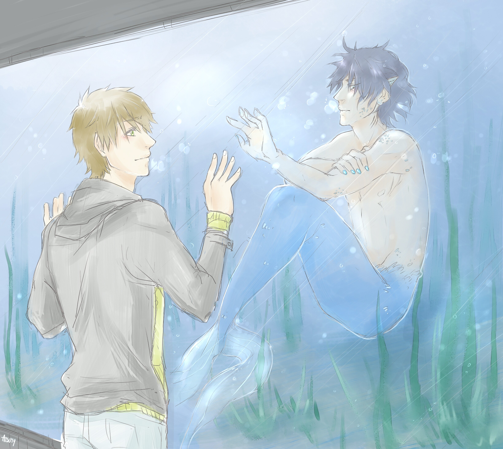 merman by Ruthea on DeviantArt