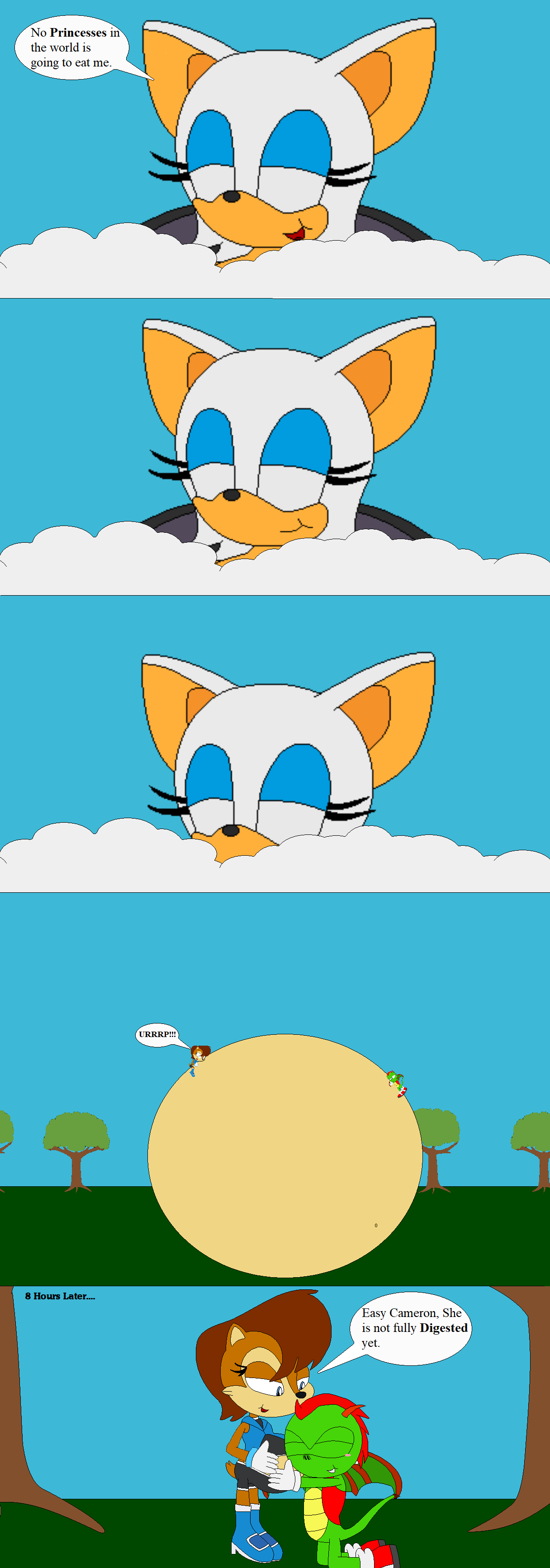 Sally Big Appetite by shadevore on DeviantArt