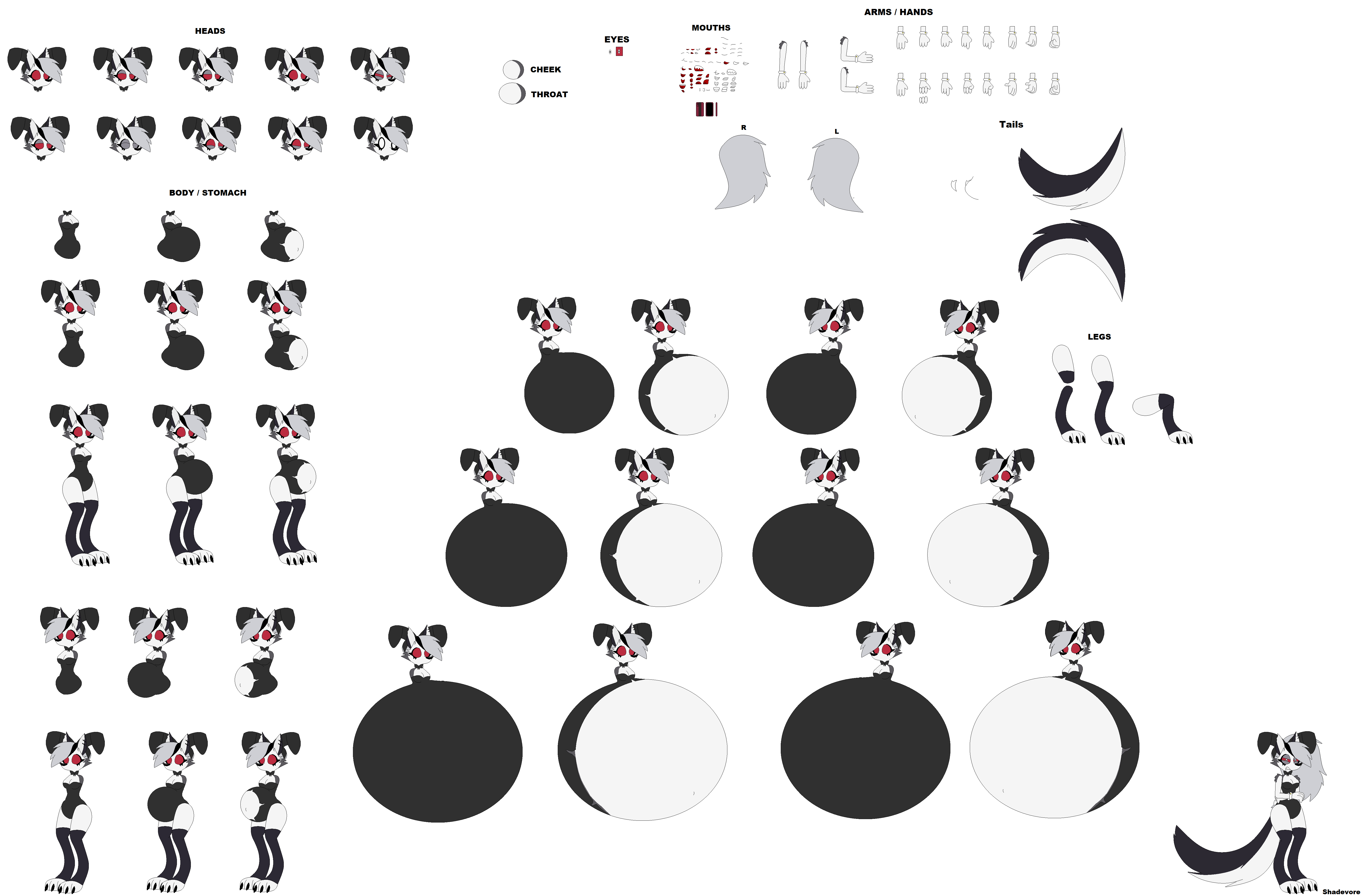 Bunny Girl Loona Character Builder Kit by shadevore on DeviantArt