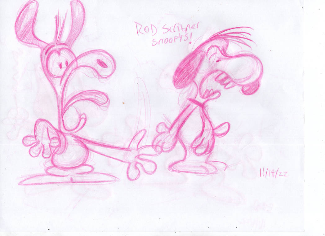 Rod Scribner Service Ribbon Rod Scribner Snoopy study part 1 by erob24 on DeviantArt