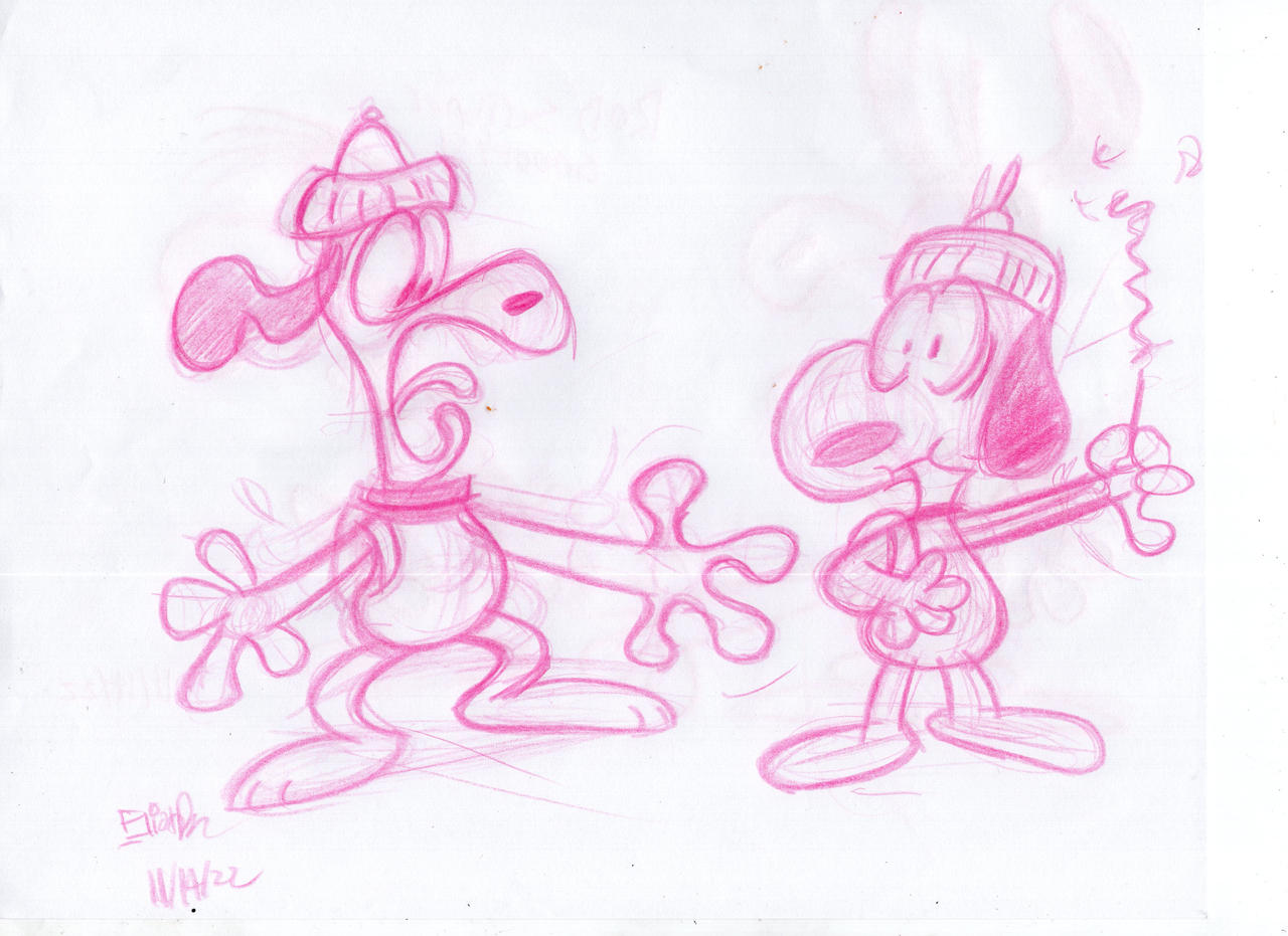 Rod Scribner Service Ribbon Rod Scribner Snoopy study part 2 by erob24 on DeviantArt