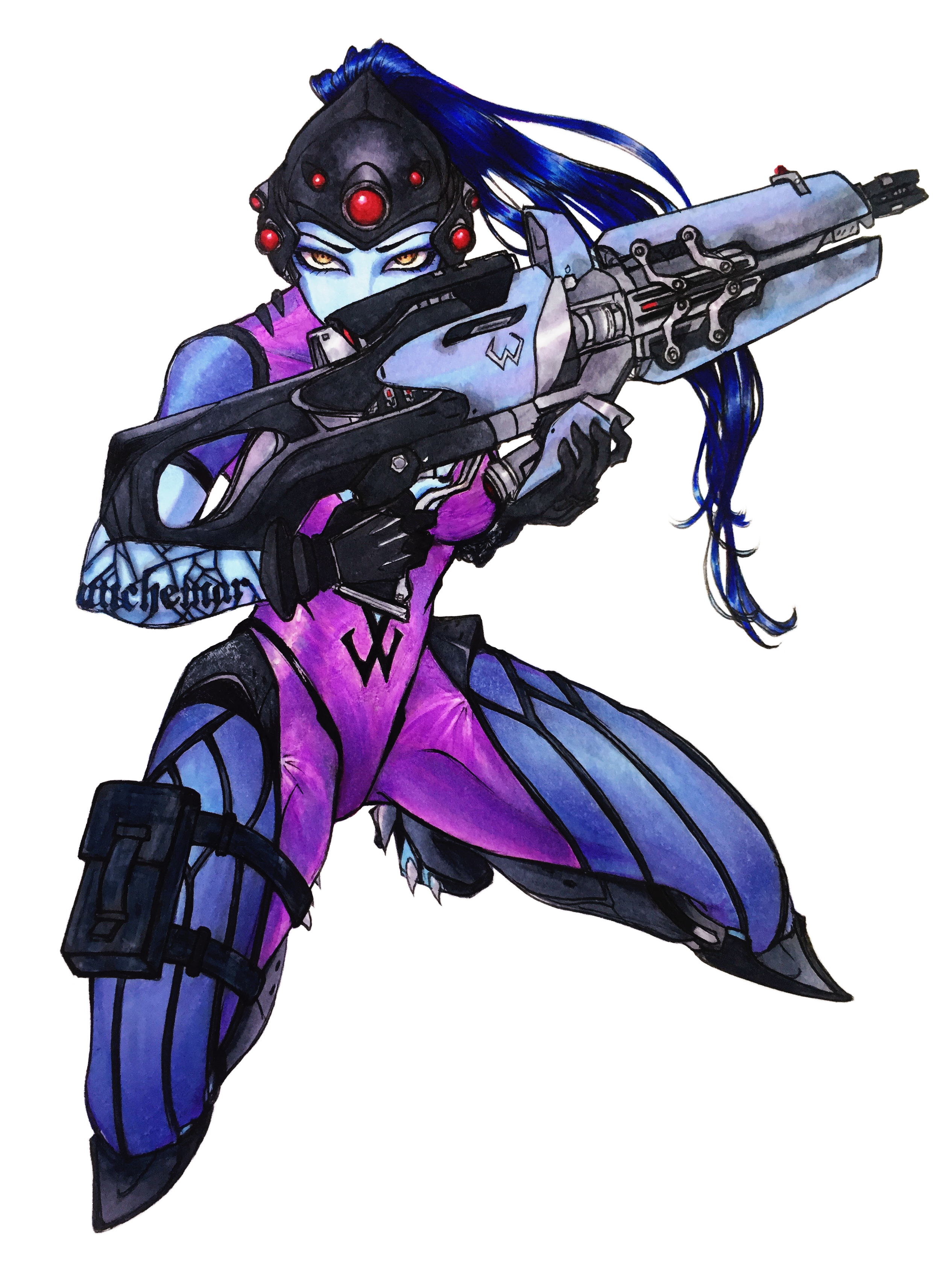 Widowmaker - Chasseresse Pale