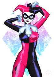 Harley Quinn - La-da-di-dum! by SketchMeNot-Art