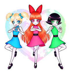 The Powerpuff Girls by SketchMeNot-Art