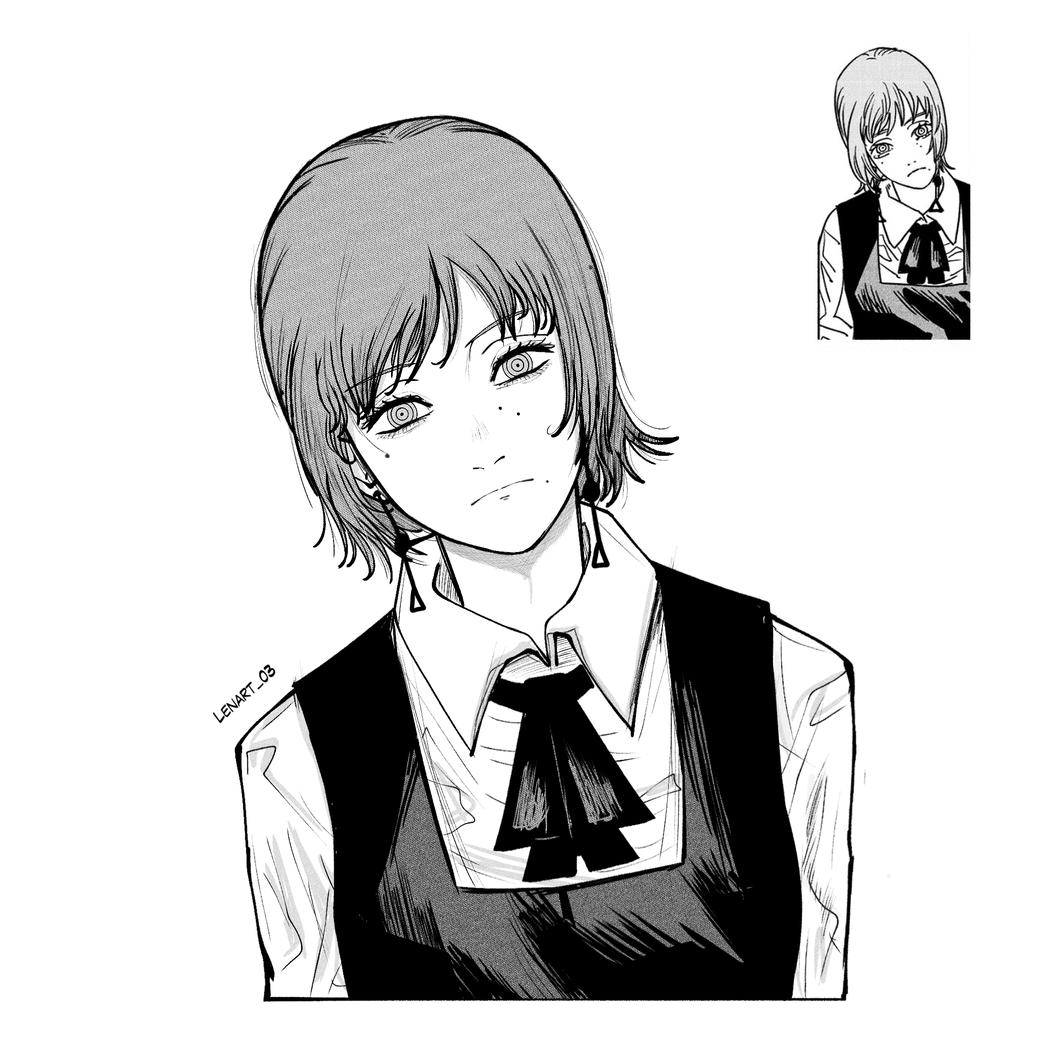 Fami Panel Manga Fanart / Chainsaw Man Manga by Lenart03 on DeviantArt