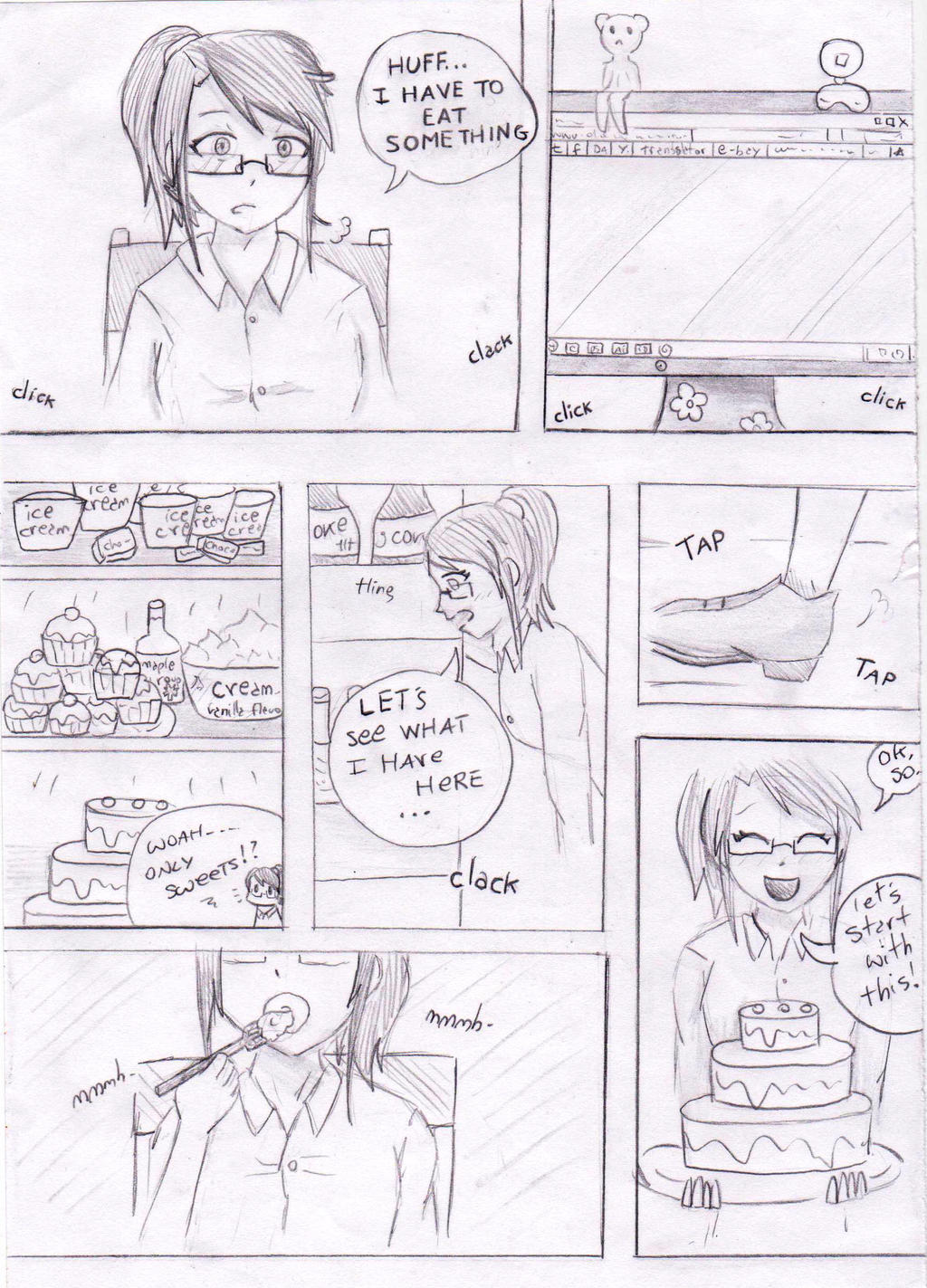 weight gain comic pt1 by chubbystucklover on DeviantArt