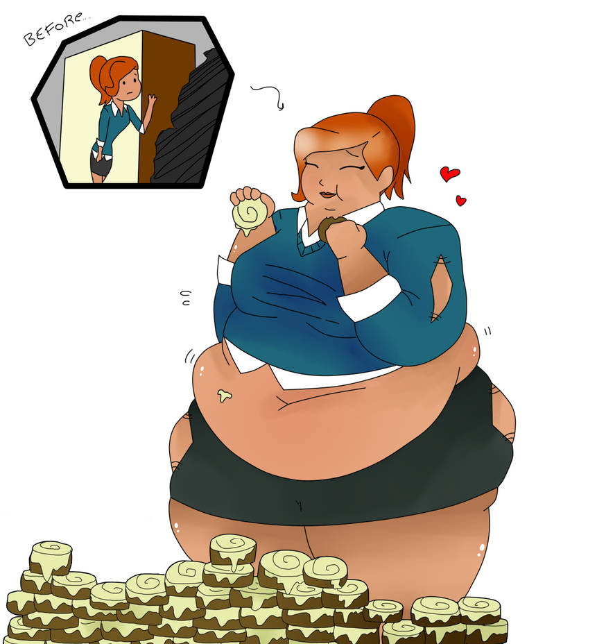 Comm- Fat Gwen by chubbystuck-lover on DeviantArt.