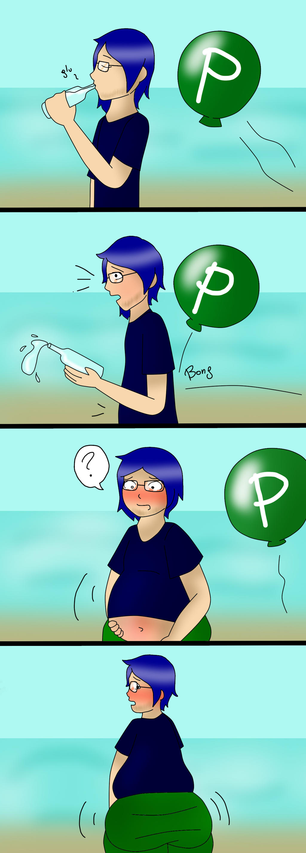 Comm: Balloon Inflation 1-2 by chubbystuck-lover on DeviantArt