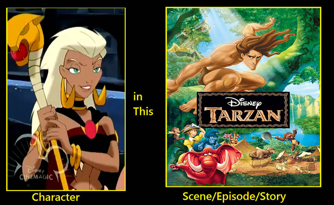 What if Queen La was in Disney Tarzan Movie?