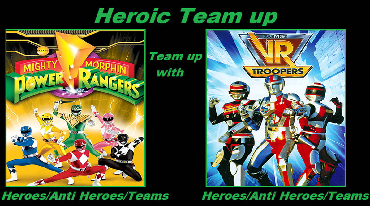 Power Rangers Rats Mighty Morphin Power Rangers Team Up with VR Troop by SuperKingBobaFett ...