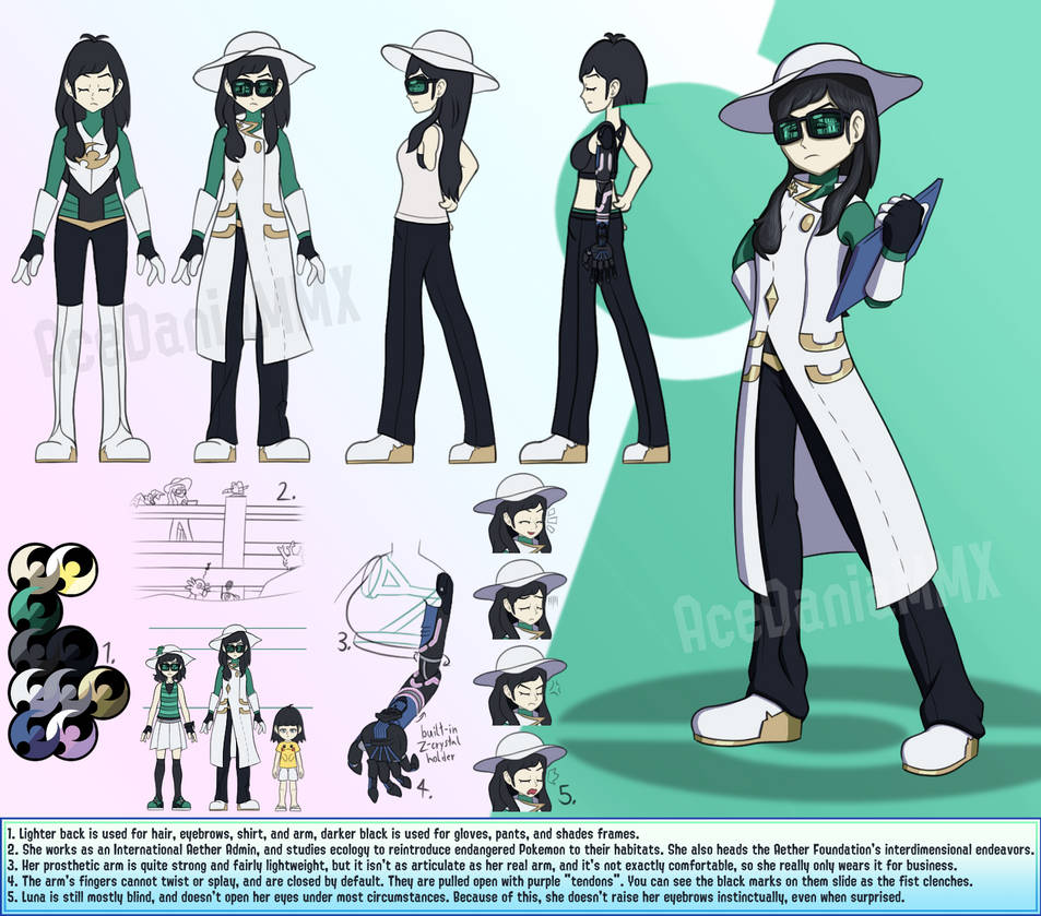 Luna Ref Sheet (Aether) by AceDaniaMMX on DeviantArt
