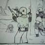 WW2 Drawing - German Soldier 2