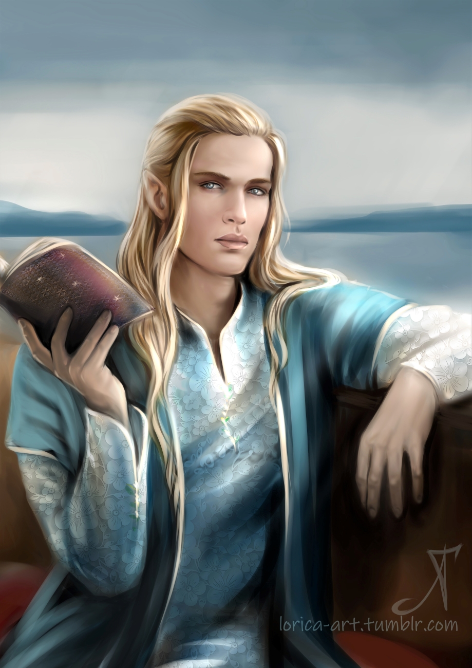 Finrod and Andreth at Tol Sirion by victoriaclare on DeviantArt