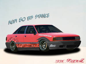 Audi 80 B3 Slammed