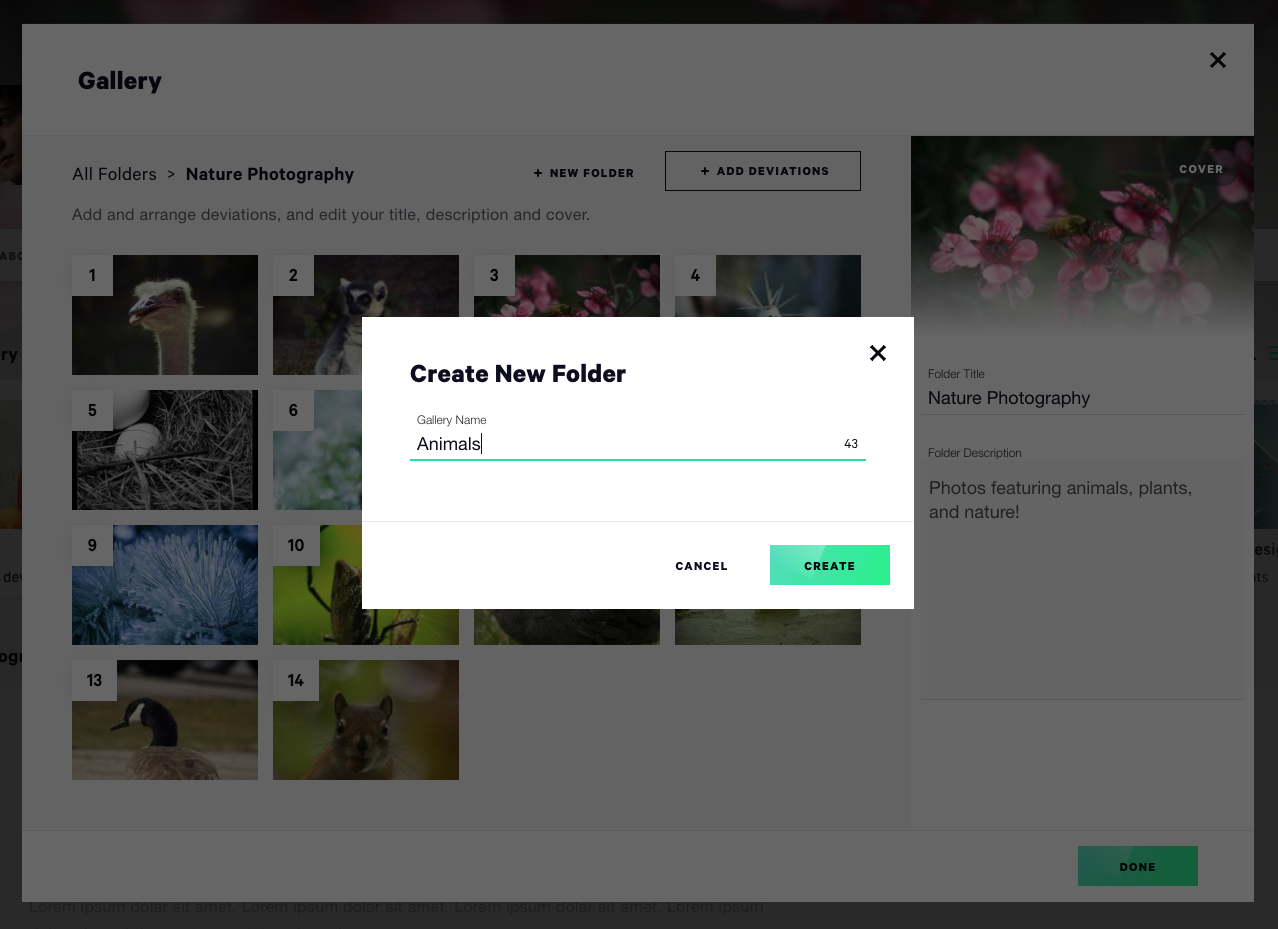 Core Membership Deviantart Core Members: Gallery Subfolders Are Back! by team on DeviantArt