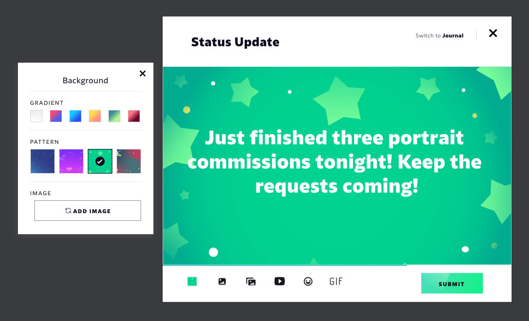 Current Status Background Status Update Backgrounds, Profile Cover Updates by team on DeviantArt