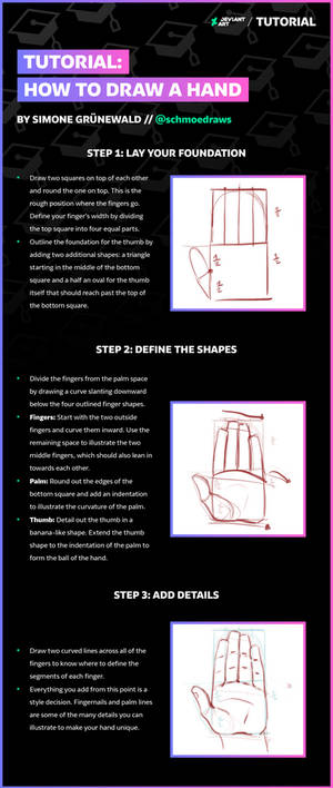 Draw a Hand with schmoedraws