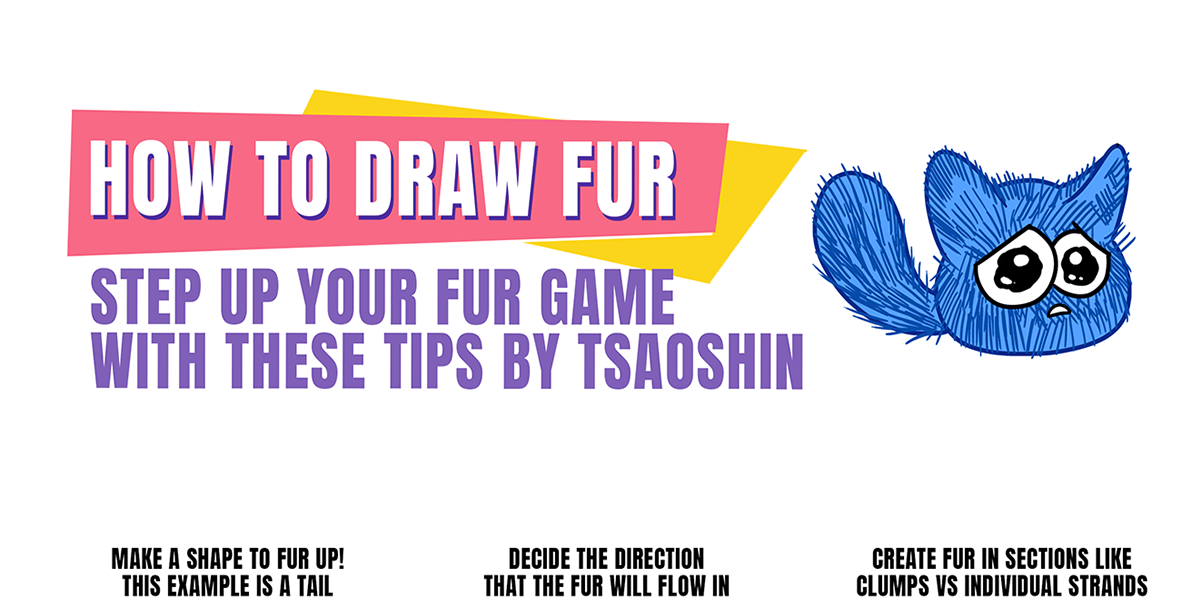 Fluff it up with TsaoShin's fur tutorial! by team on DeviantArt