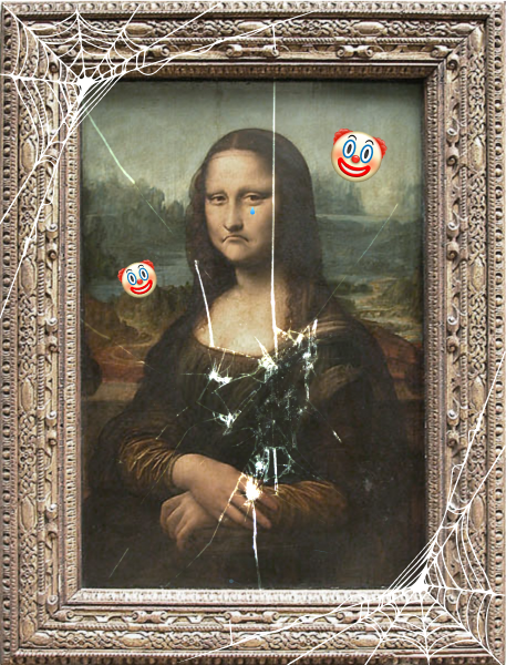  Mona Lisa with Inverted Colors, Mona Lisa Reproduction