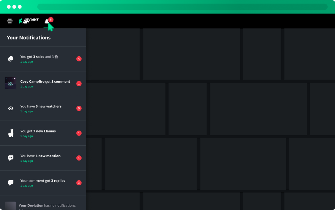 A More Engaging DeviantArt With New Notifications! by team on DeviantArt